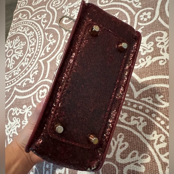 Limited edition Furla Metropolis mini bag in burgundy - Picture 4 of 7